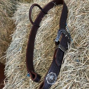 Basketweave Horse Headstall Bridle